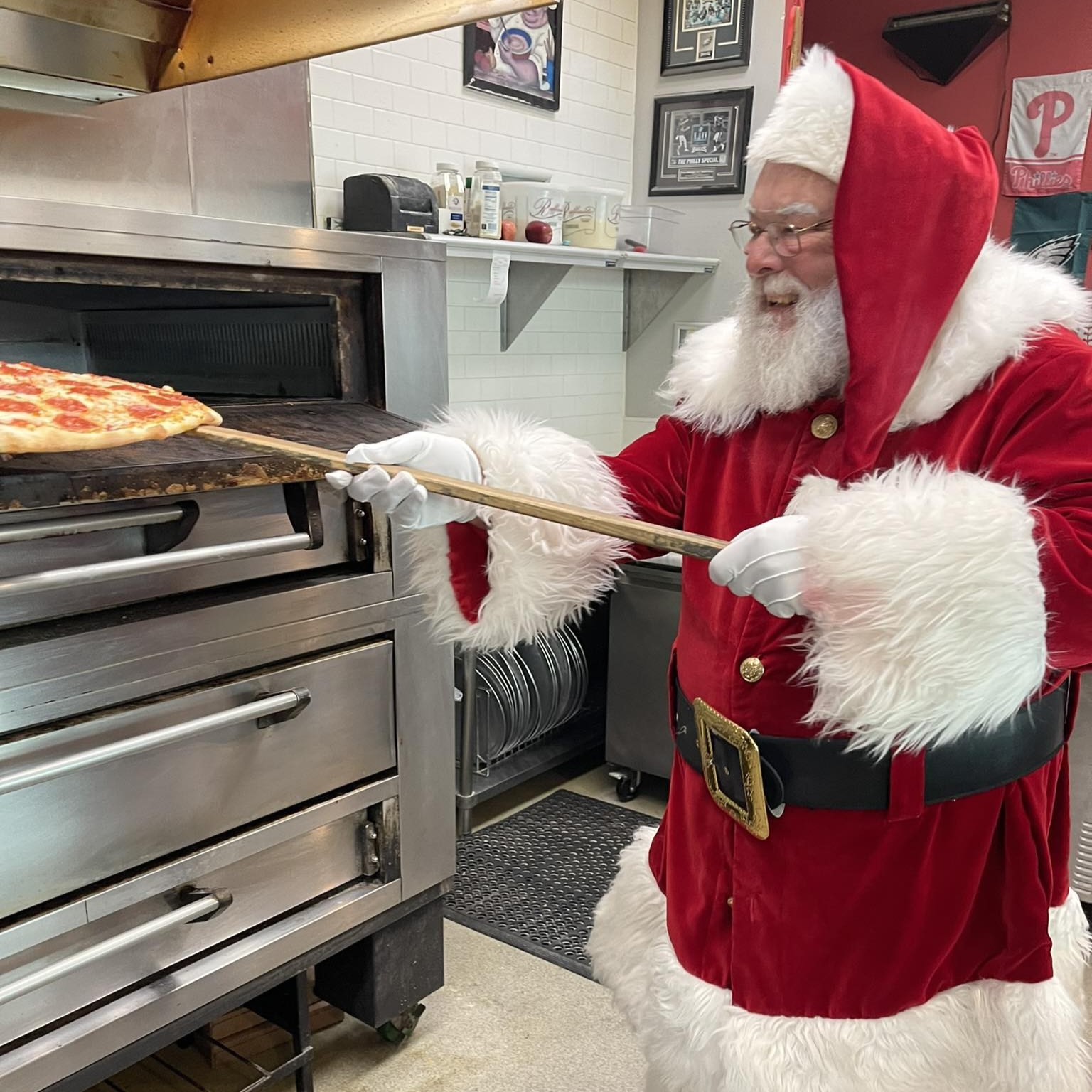 Santa has upgraded from cookies this year!